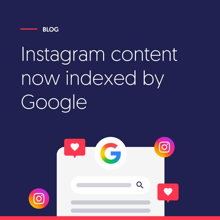 Instagram content will now be indexed by search engines like Google, Bing etc.